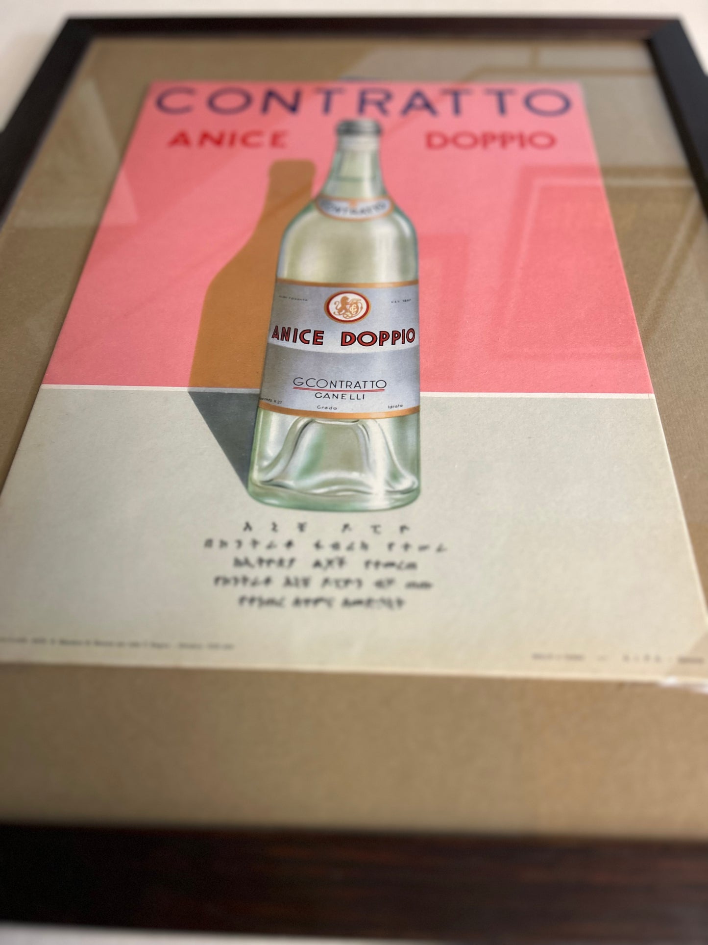Contratto, Anice doppio , 1939 Pbon