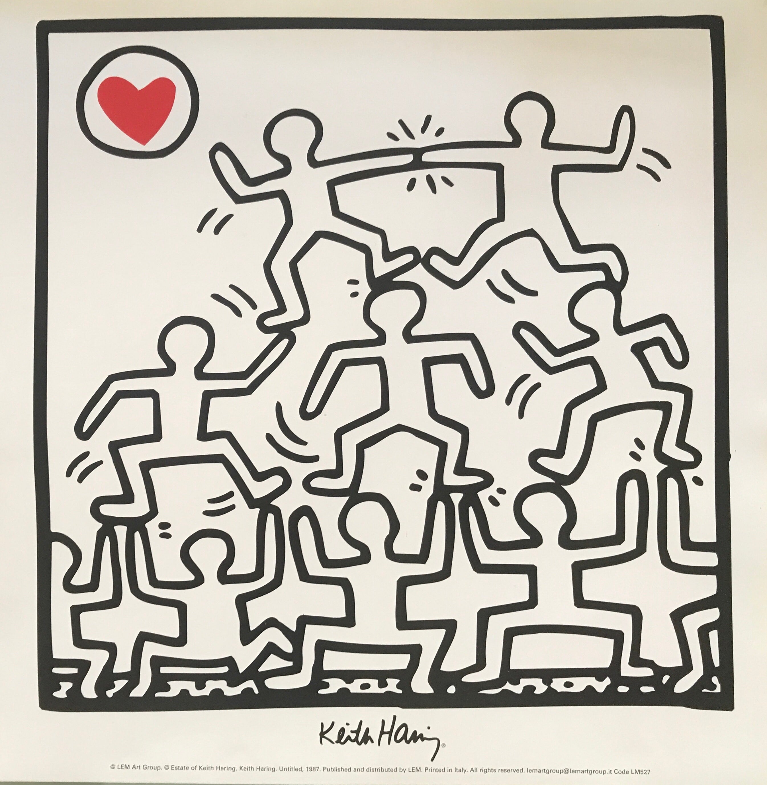 Selezione di poster di Keith Haring