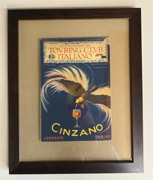 Vermouth Cinzano , 1916, Pbon