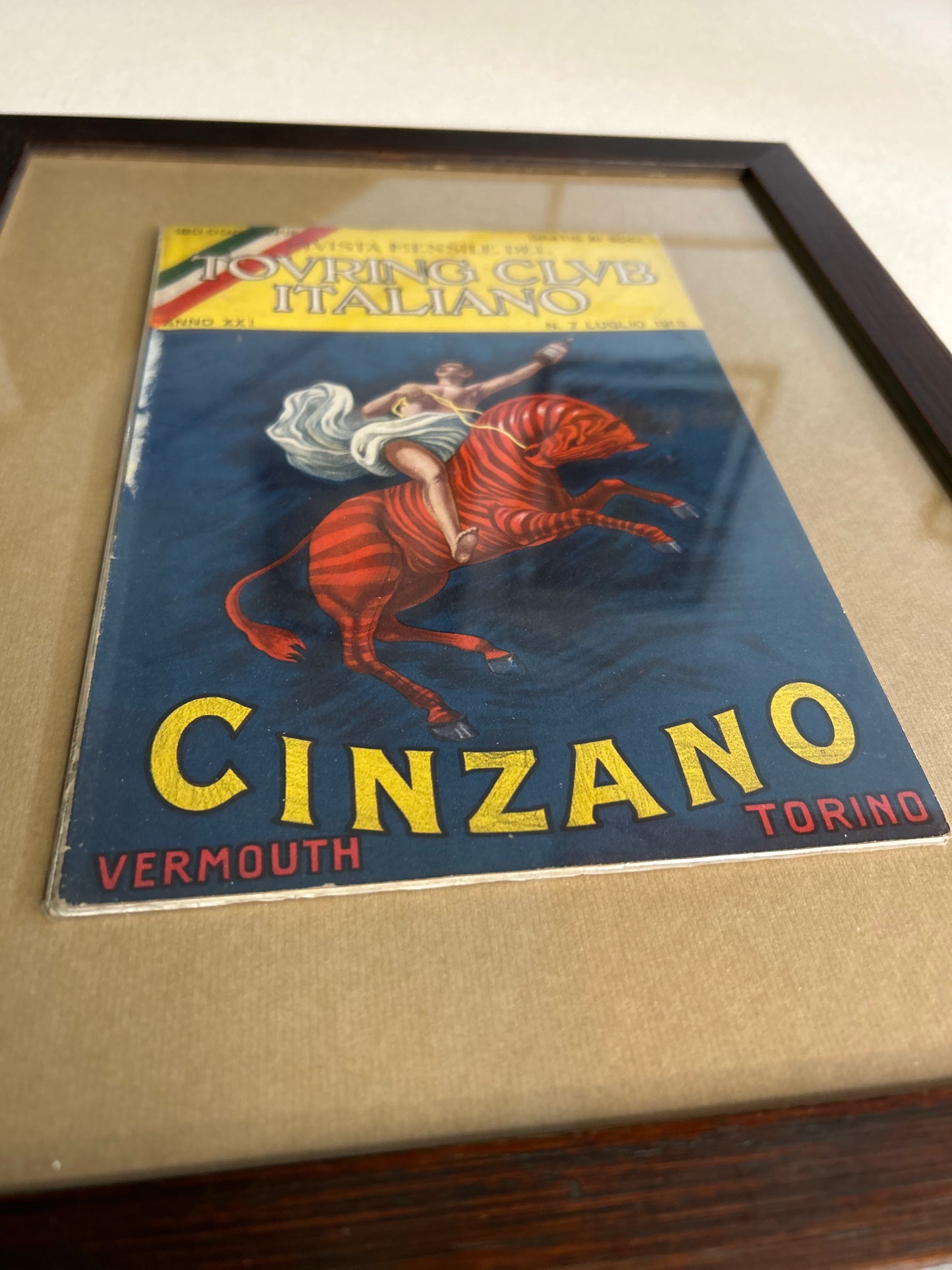 Vermouth Cinzano , 1915 Pbon