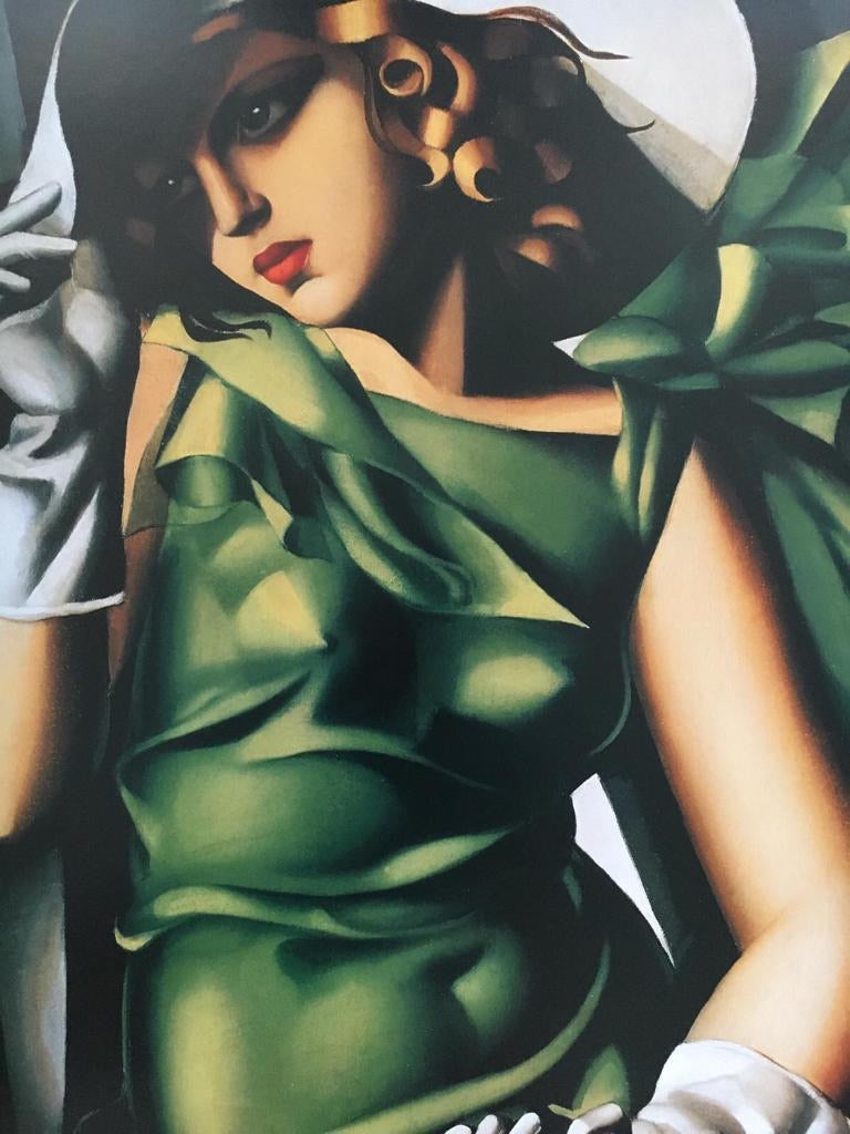 Tamara de Lempicka - Donna vestita in verde