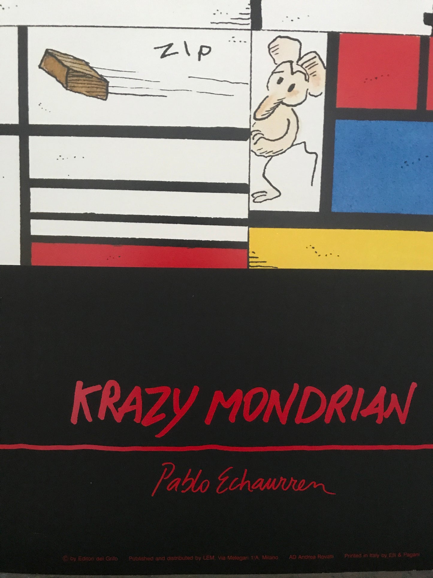 Pablo Echaurren - Crazy Mondrian