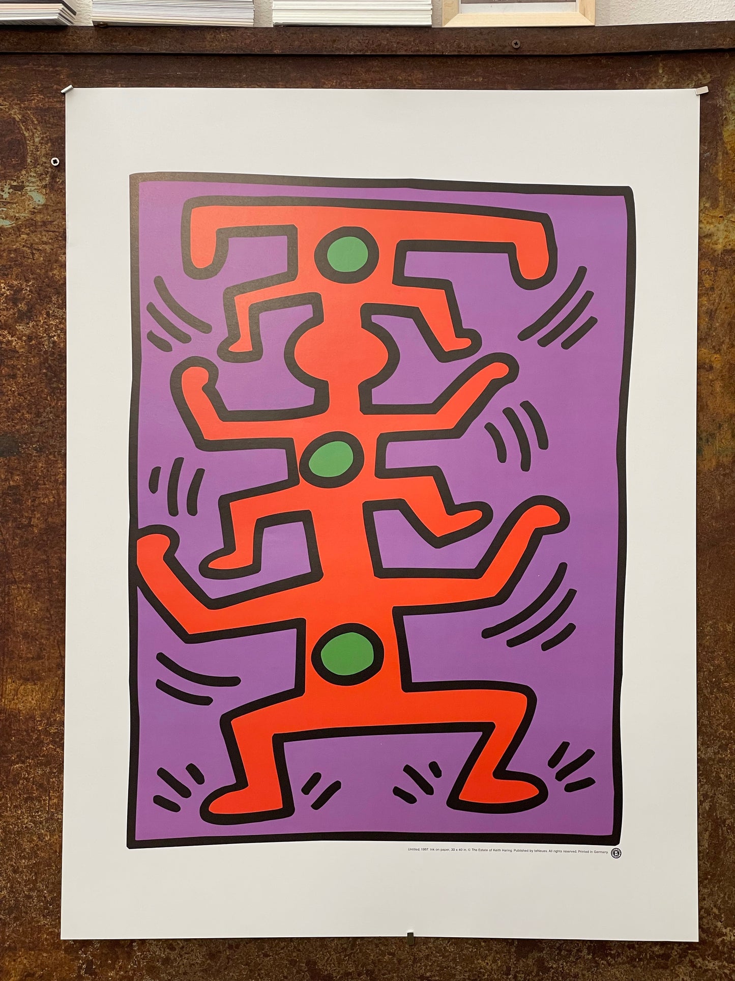 Keith Haring Untlited 1987