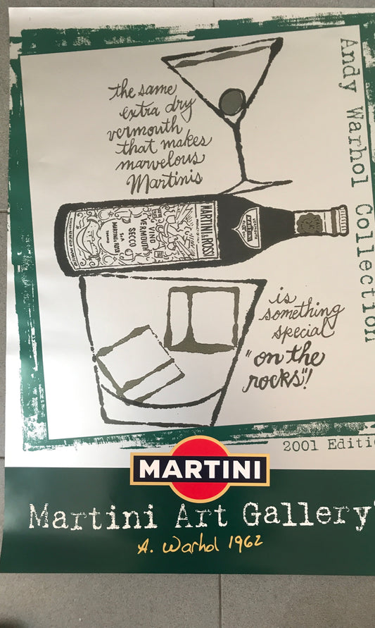 Andy Warhol Martini versione verde