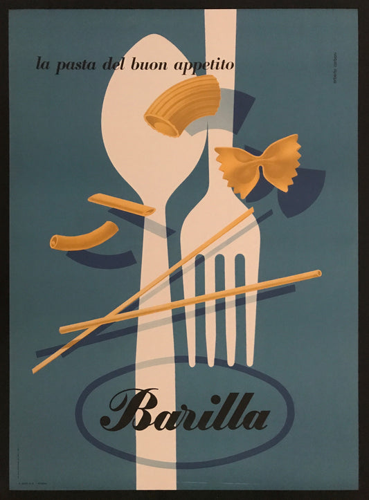 Erberto Carboni - Barilla la pasta del buon appetito 1952