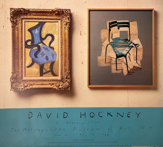 David Hockney,  Metropolitan Museum of Arts , 1988