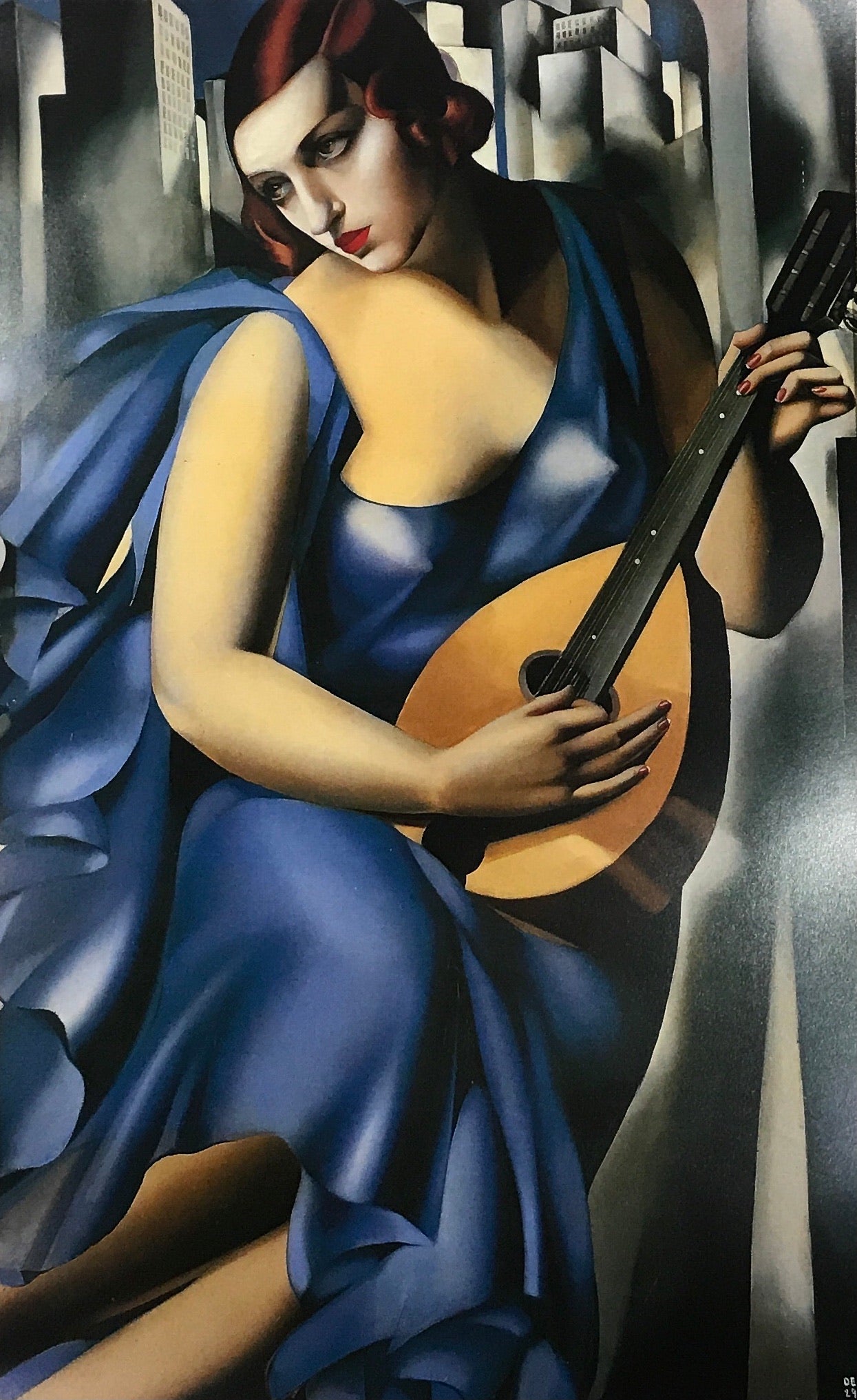 Tamara De Lempicka - Donna in Blu