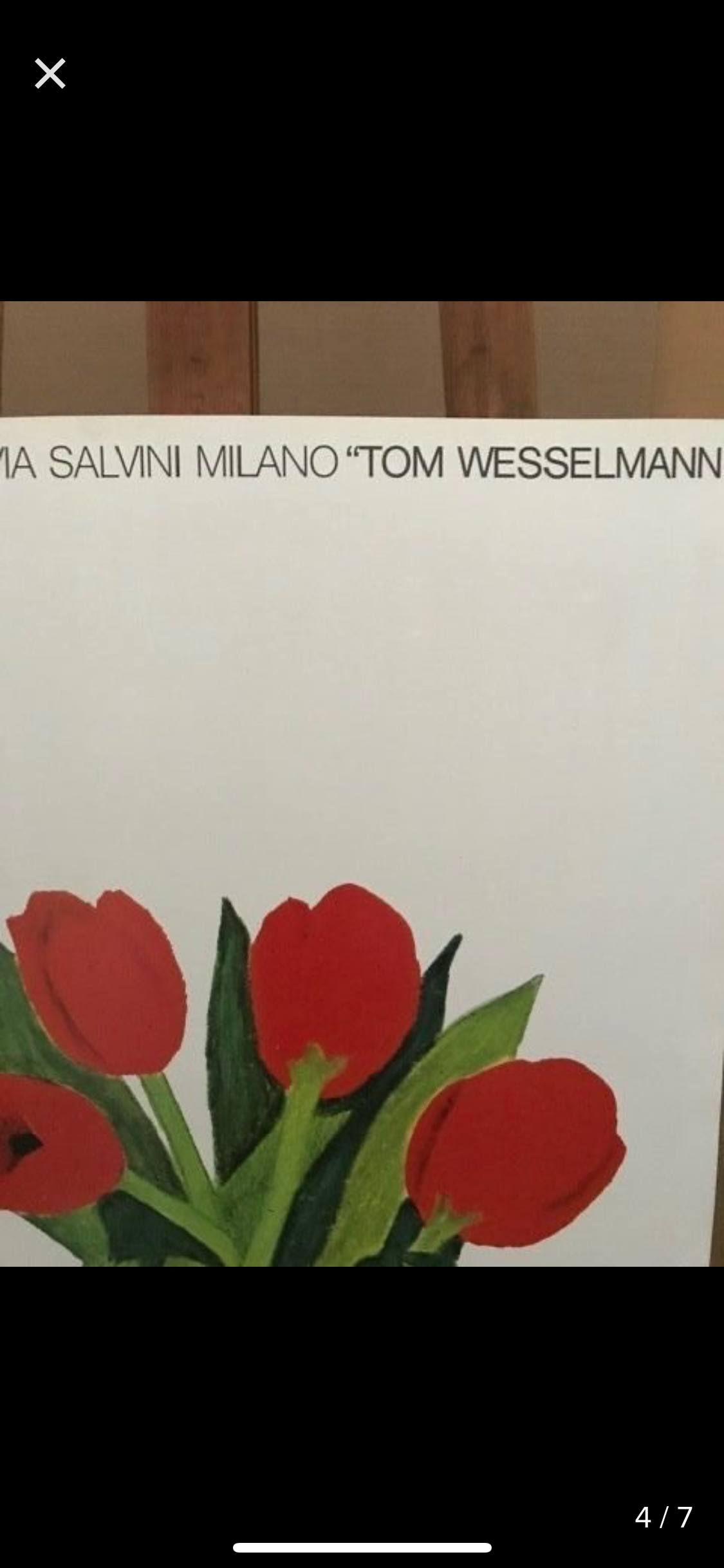 Tom Wesselmann - Tulipani 1982